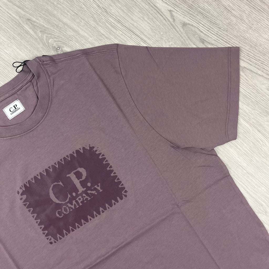 CP Company Stamp T-Shirt - Dove Ironleague