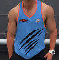 FINAL SALE - NEW CUSTOMIZED NBA01 OCT OKLAHOMA CITY THUNDER UNISEX TANK TOP