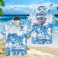 FINAL SALE - NEW CUSTOMIZED NBA01 OCT OKLAHOMA CITY THUNDER UNISEX HAWAIIAN SHIRT