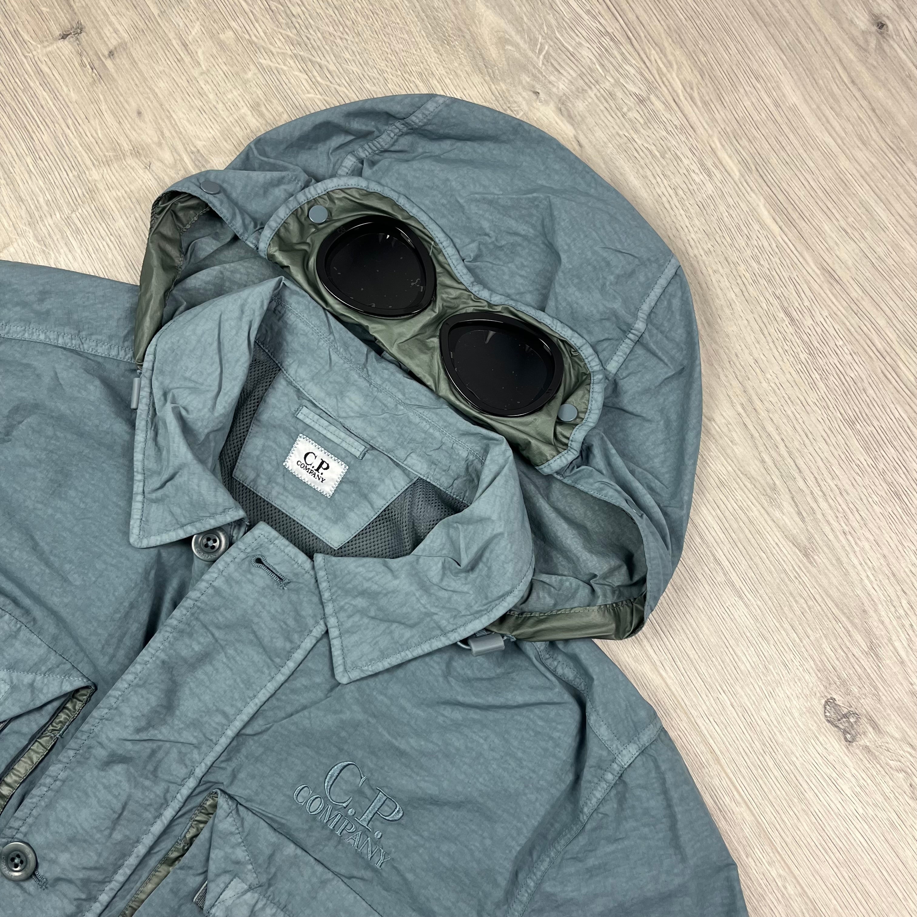 CP Company Goggle Overshirt - Stormy Ironleague