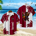 FINAL SALE - NEW CUSTOMIZED NBA02 CCA CLEVELAND CAVALIERS UNISEX HAWAIIAN SHIRT