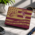 FINAL SALE NBA02 CCA CLEVELAND CAVALIERS LEATHER WALLET