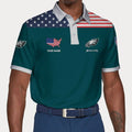 LIMITED EDITION - NEW CUSTOMIZED NFL02 PPE PHILADELPHIA EAGLES POLO SHIRT