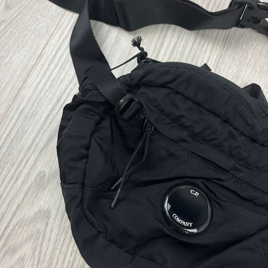 CP Company Zip Chrome Bag - Black Ironleague