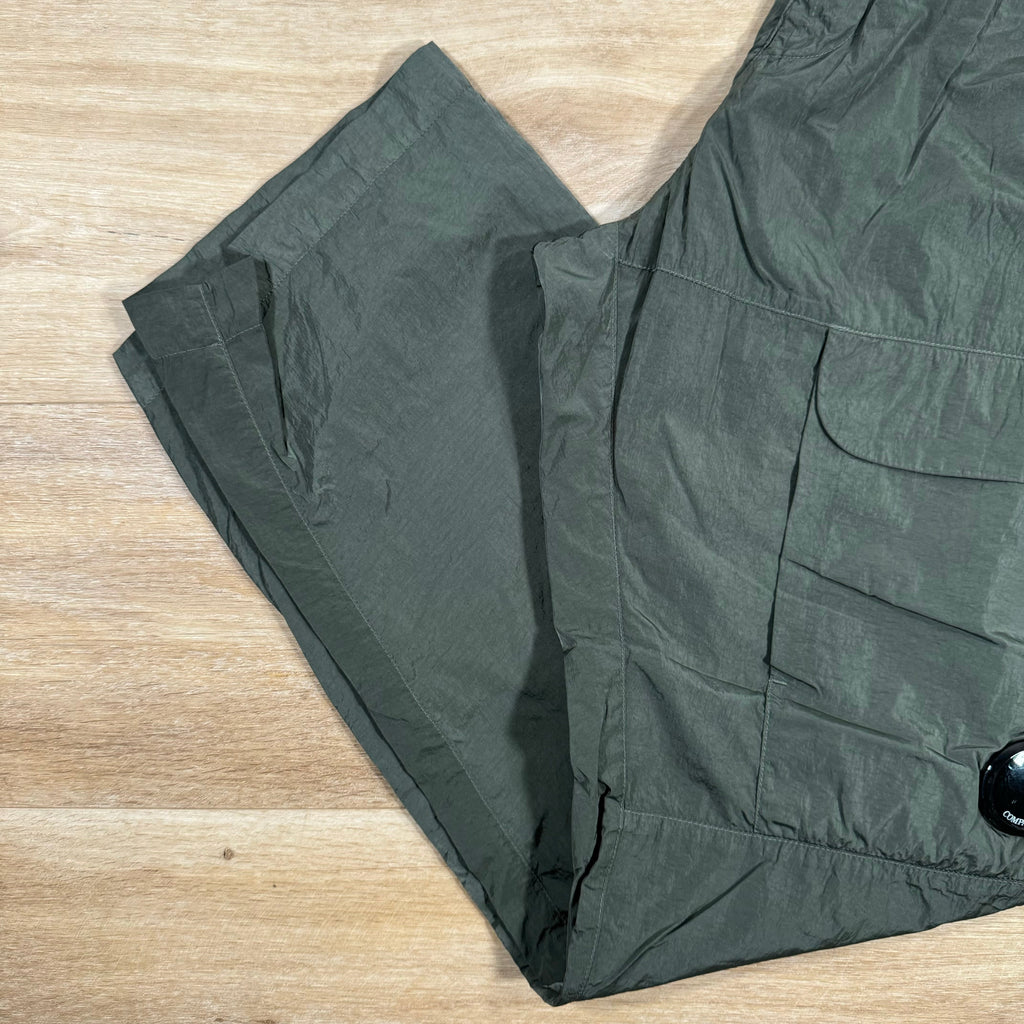 CP Company Chrome-R Loose Cargo Pants in Grape Leaf Ironleague