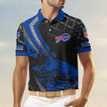 LIMITED EDITION - NEW CUSTOMIZED NFL03 BFB BUFFALO BILLS POLO SHIRT