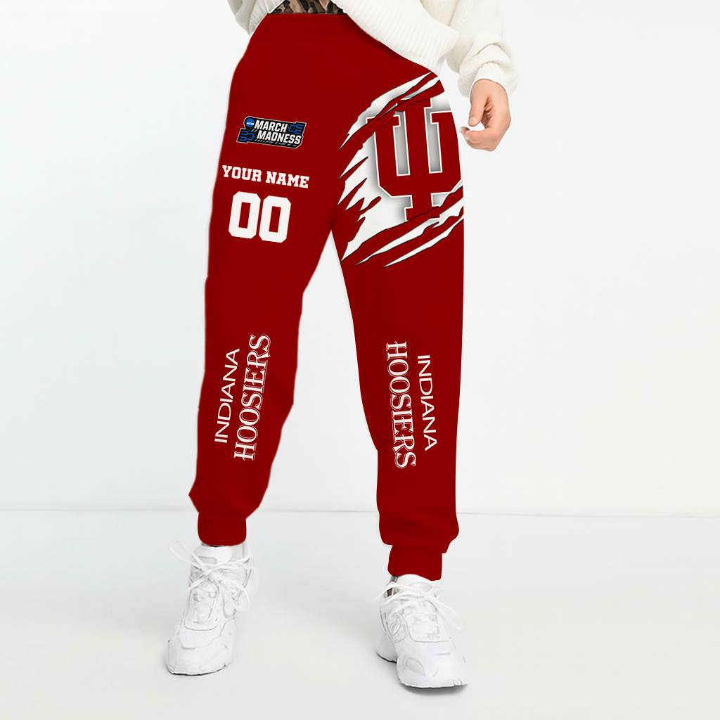 LIMITED DROP NCAA MAM03 IDH ID HOOSIERS UNISEX LONG PANTS