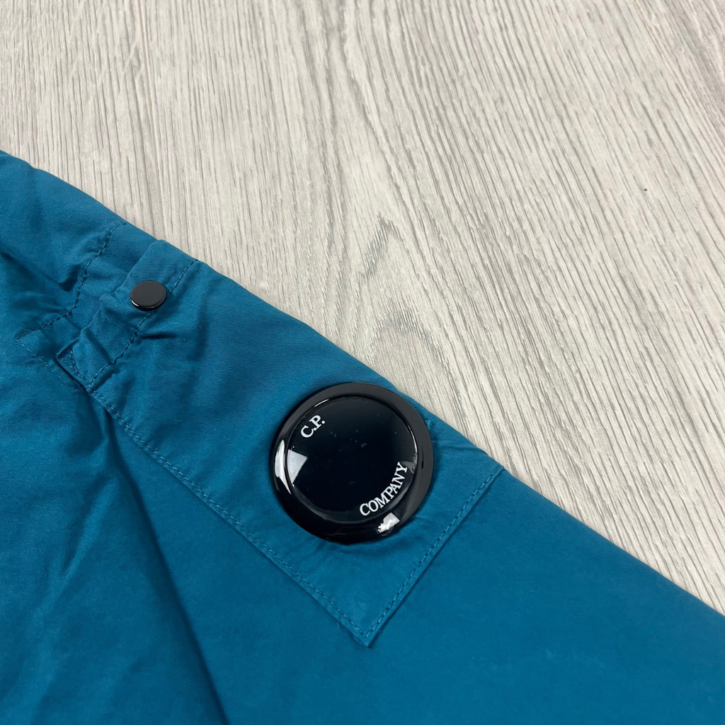 CP Company Zip Overshirt - Ink Blue Ironleague