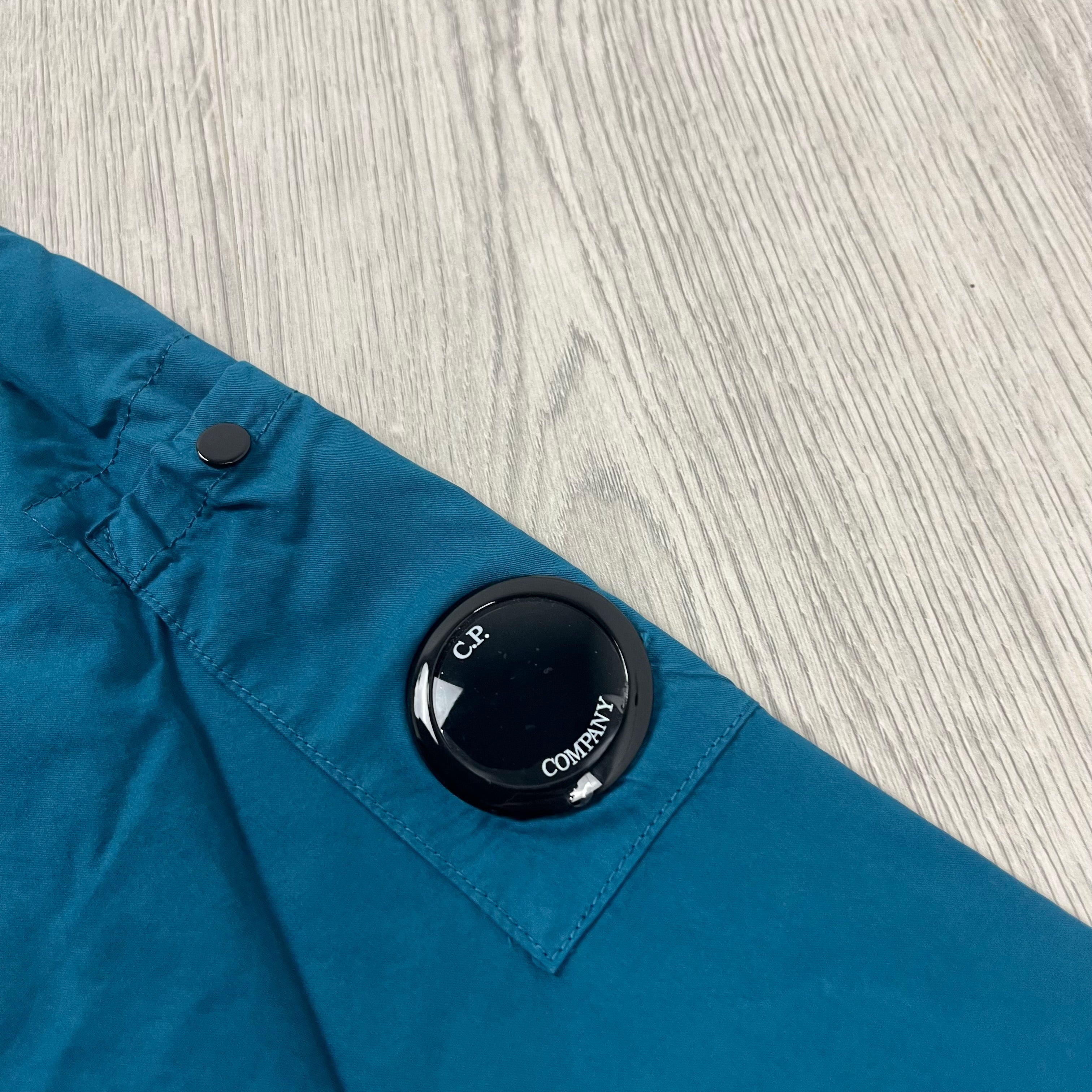 CP Company Zip Overshirt - Ink Blue Ironleague