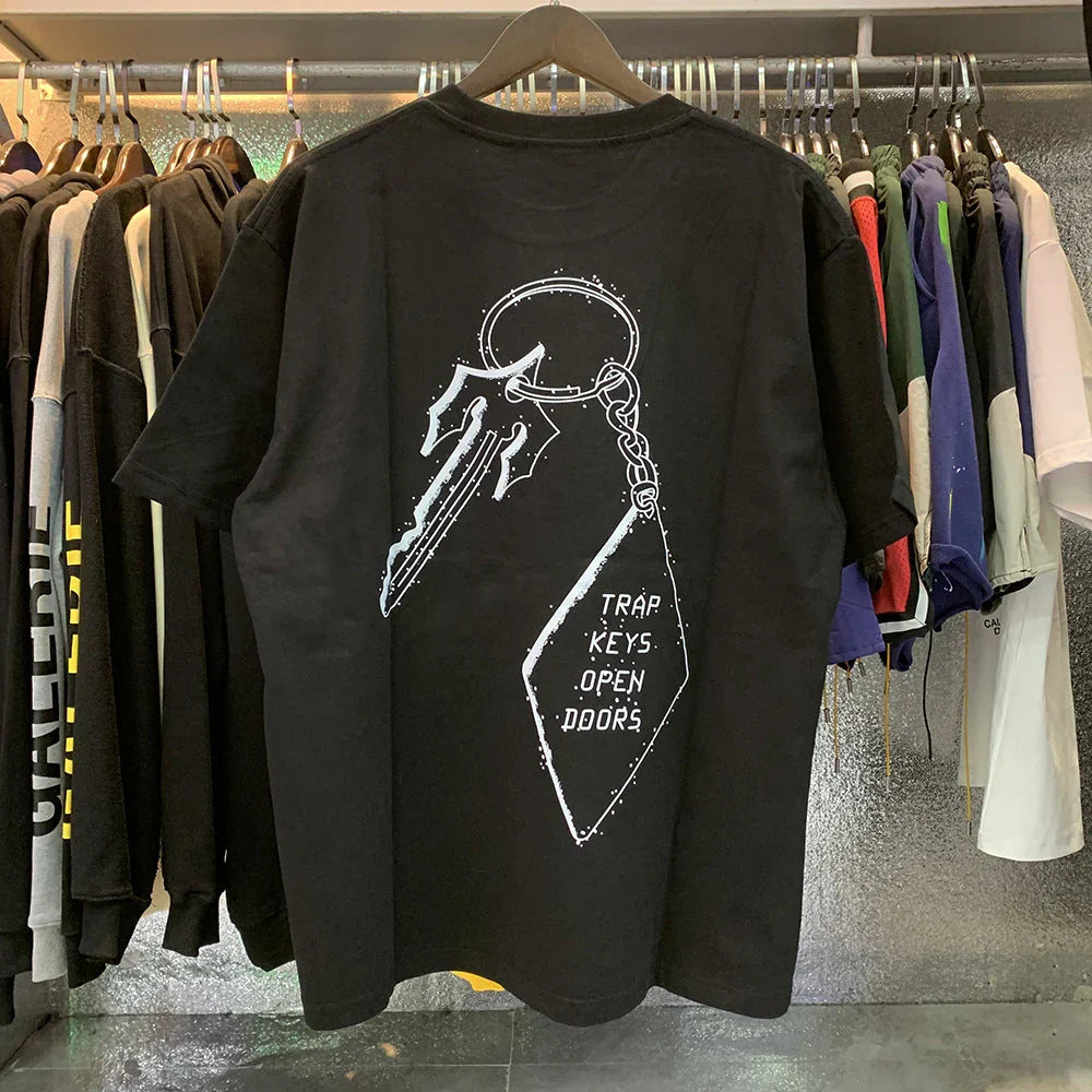 Trapstar Keychain T-Shirt - Black/White Ironleague