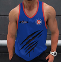 FINAL SALE - NEW CUSTOMIZED MLB04 CHICAGO CUBS UNISEX TANK TOP