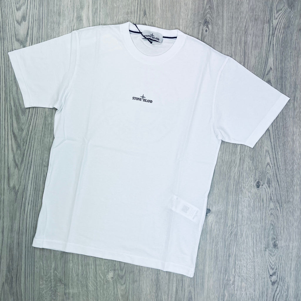 Stone Island Printed T-Shirt - White Ironleague
