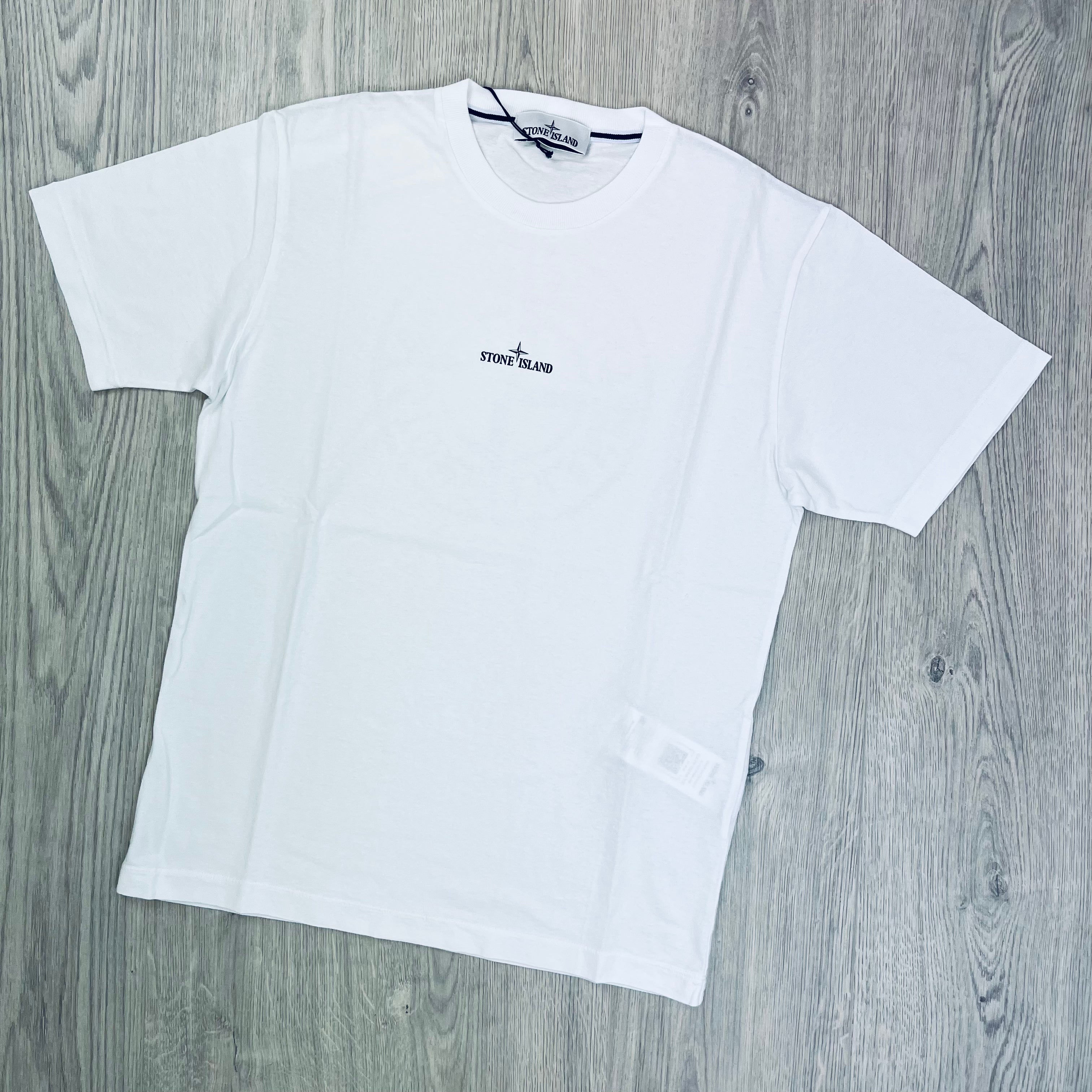 Stone Island Printed T-Shirt - White Ironleague