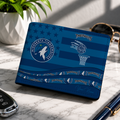 FINAL SALE NBA05 MTW MINNESOTA TIMBERWOLVES LEATHER WALLET