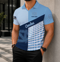VIRAL EDITION - NEW CUSTOMIZED NCAA MAM05 NTH NORTH CAROLINA TAR HEELS POLO SHIRT