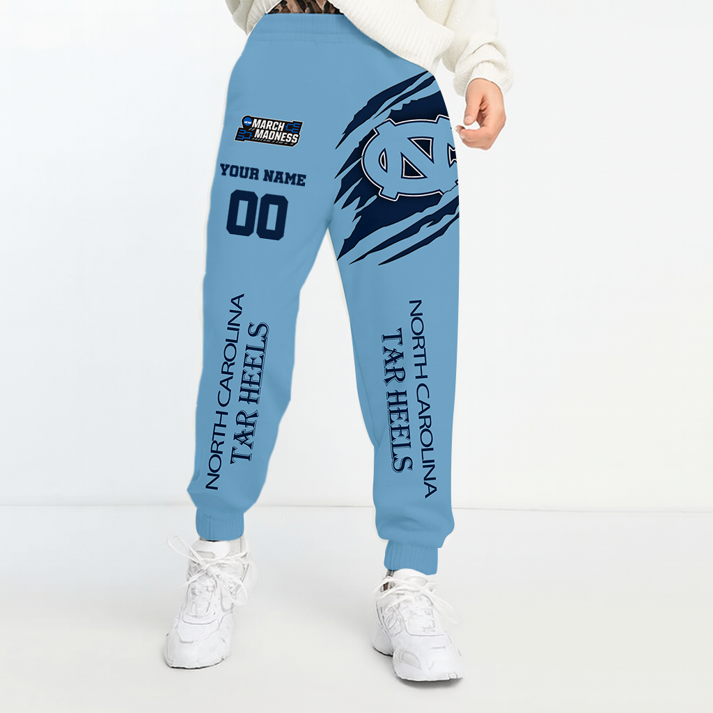 LIMITED DROP NCAA MAM05 NTH NC TAR HEELS UNISEX LONG PANTS