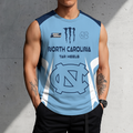 3D PRINT TEE NCAA MAM05 NTH NC TAR HEELS MEN'S GYM SHIRT