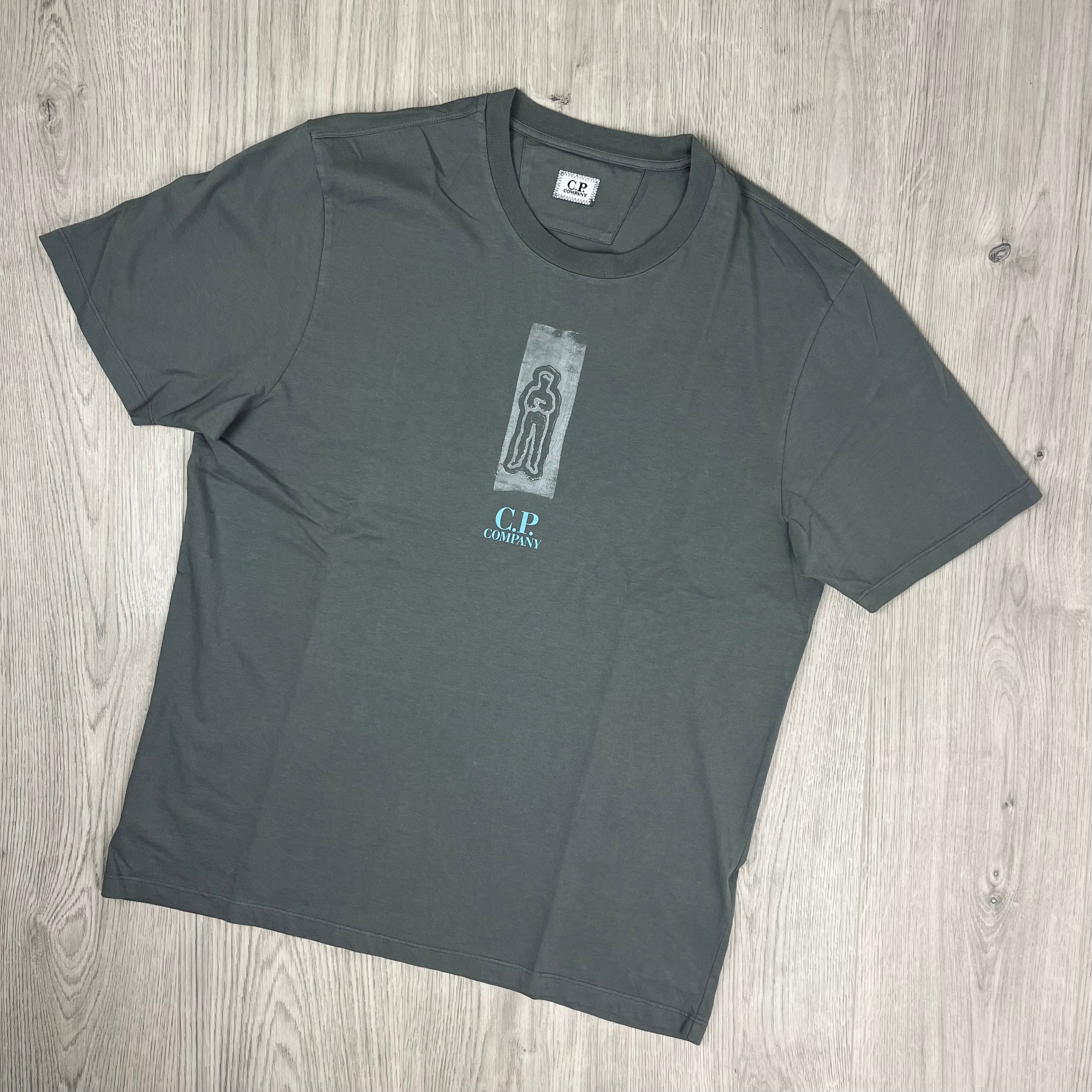 CP Company Sailor T-Shirt - Smoked Pearl Ironleague