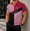 VIRAL EDITION - NEW CUSTOMIZED NCAA MAM06 AKR ARKANSAS RAZORBACKS POLO SHIRT