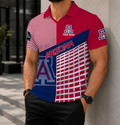 LIMITED EDITION - NEW CUSTOMIZED NCAA CWS06 ARW ARIZONA WILDCATS POLO SHIRT
