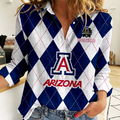 LIMITED DROP NCAA CWS06 ARW AR WILCATS WOMEN CASUAL SHIRT FOR FAN