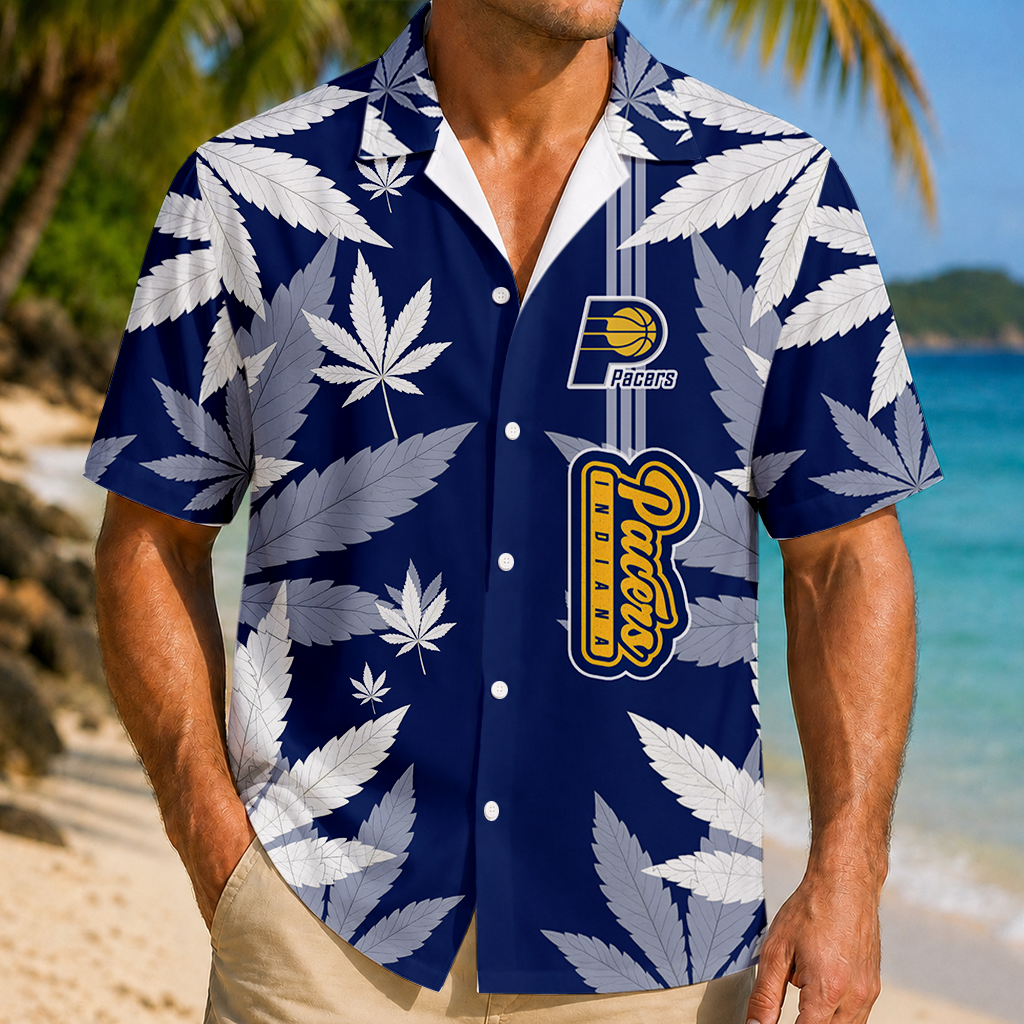 FINAL SALE - NEW CUSTOMIZED NBA06 IPA INDIANA PACERS UNISEX HAWAIIAN SHIRT