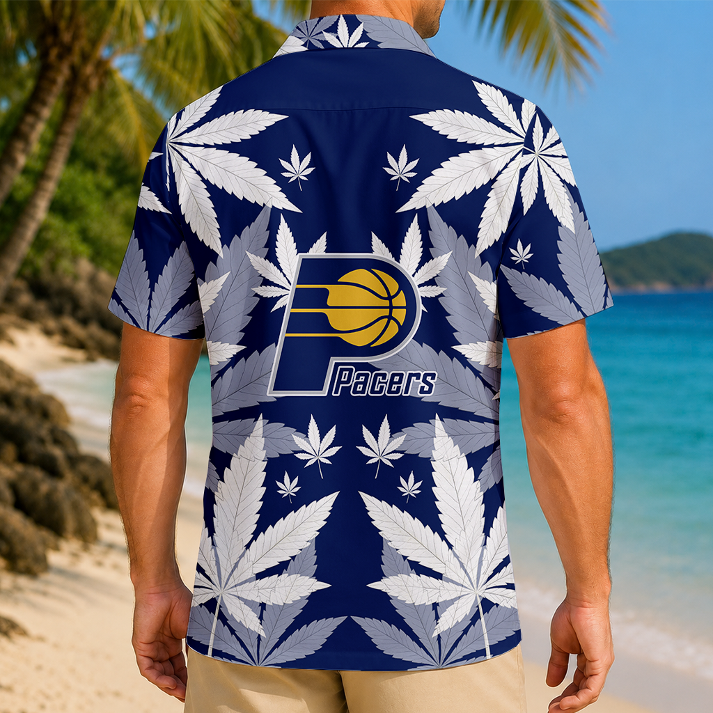 FINAL SALE - NEW CUSTOMIZED NBA06 IPA INDIANA PACERS UNISEX HAWAIIAN SHIRT