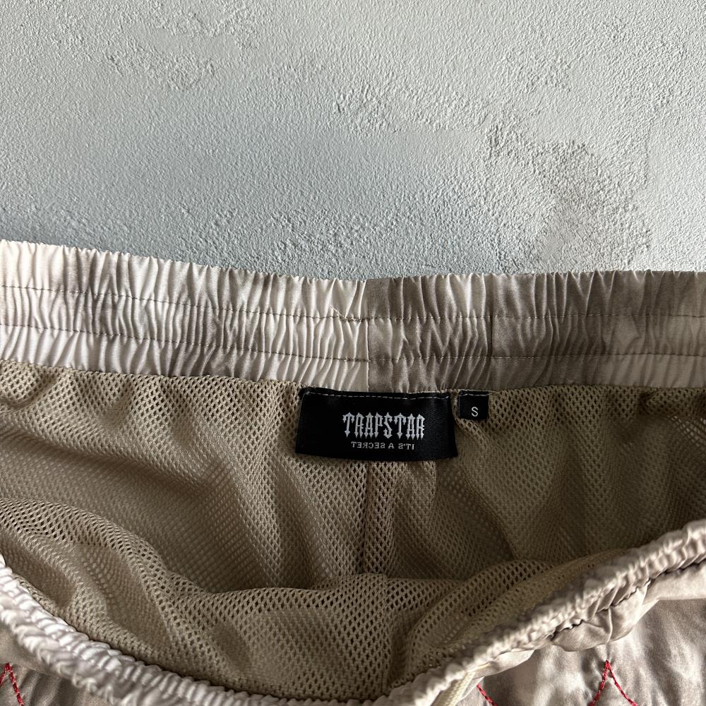 Trapstar Washed Arch Shorts - Brown Ironleague