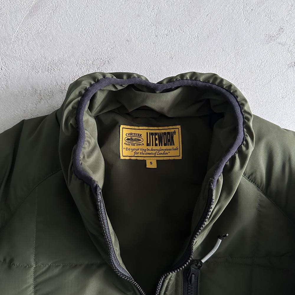 Corteiz Bellic Insulated Jacket - Olive Ironleague
