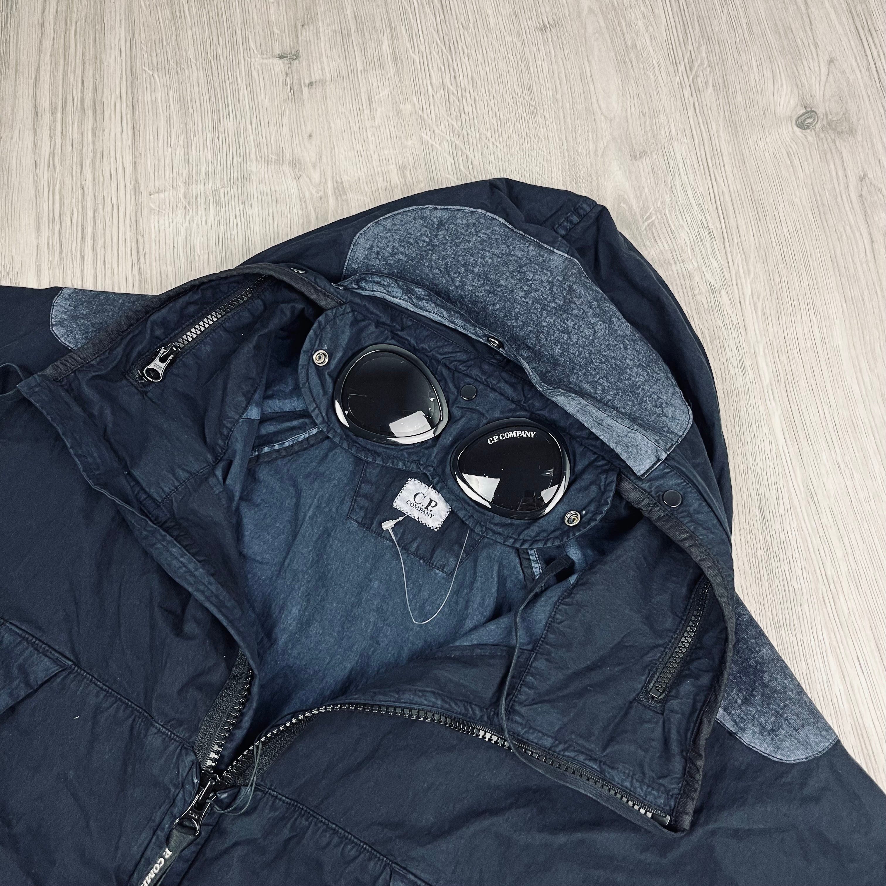 CP Company Goggle Jacket - Navy Ironleague