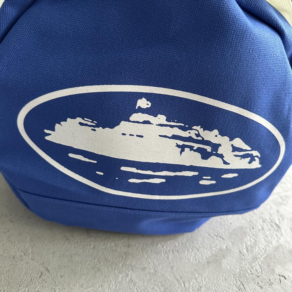 Corteiz HMP Alcatraz Duffle Bag - Blue Ironleague