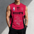 FINAL SALE - NEW CUSTOMIZED NBA07 HRO HOUSTON ROCKETS MEN'S GYM SHIRT