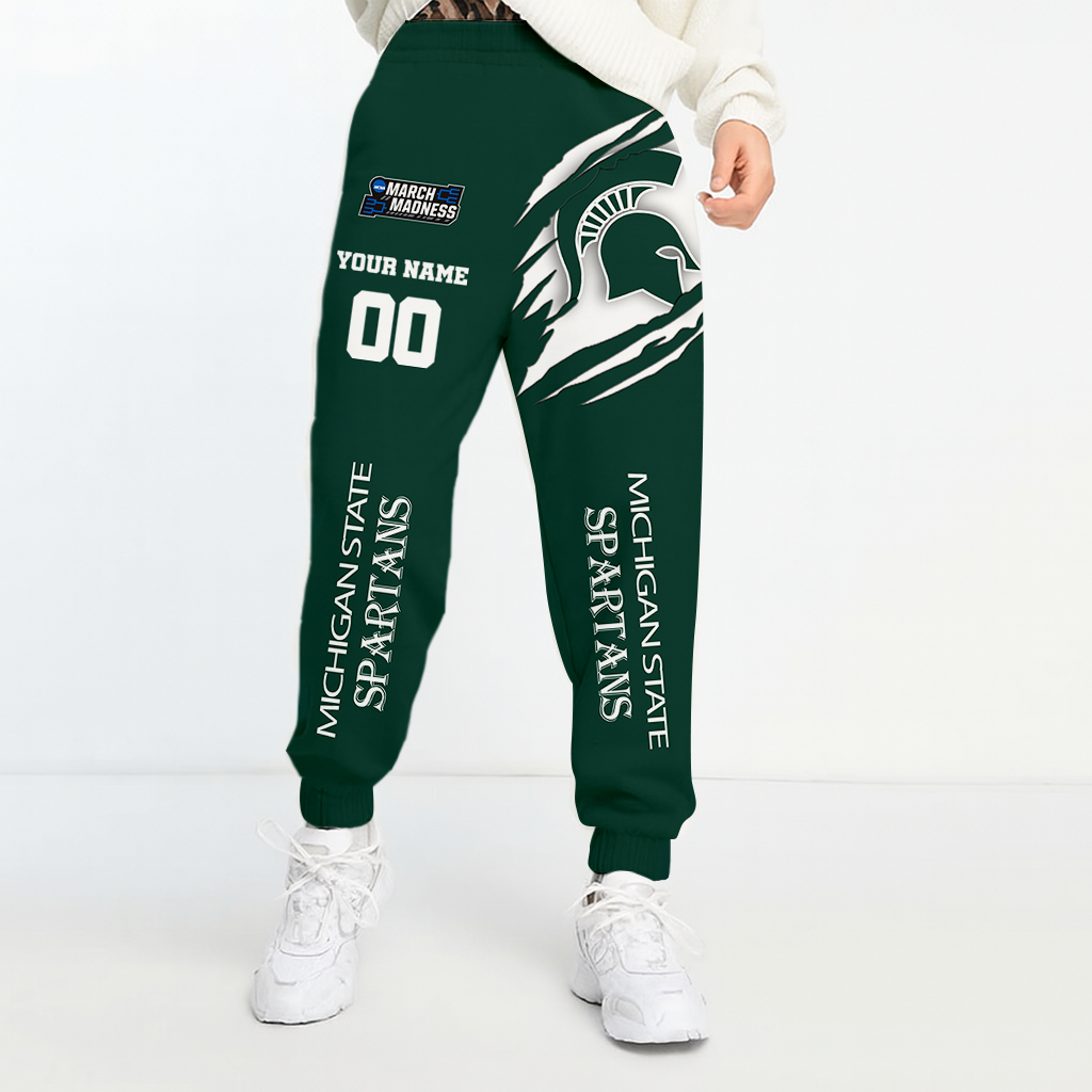 LIMITED DROP NCAA MAM07 MSS MS SPARTANS UNISEX LONG PANTS