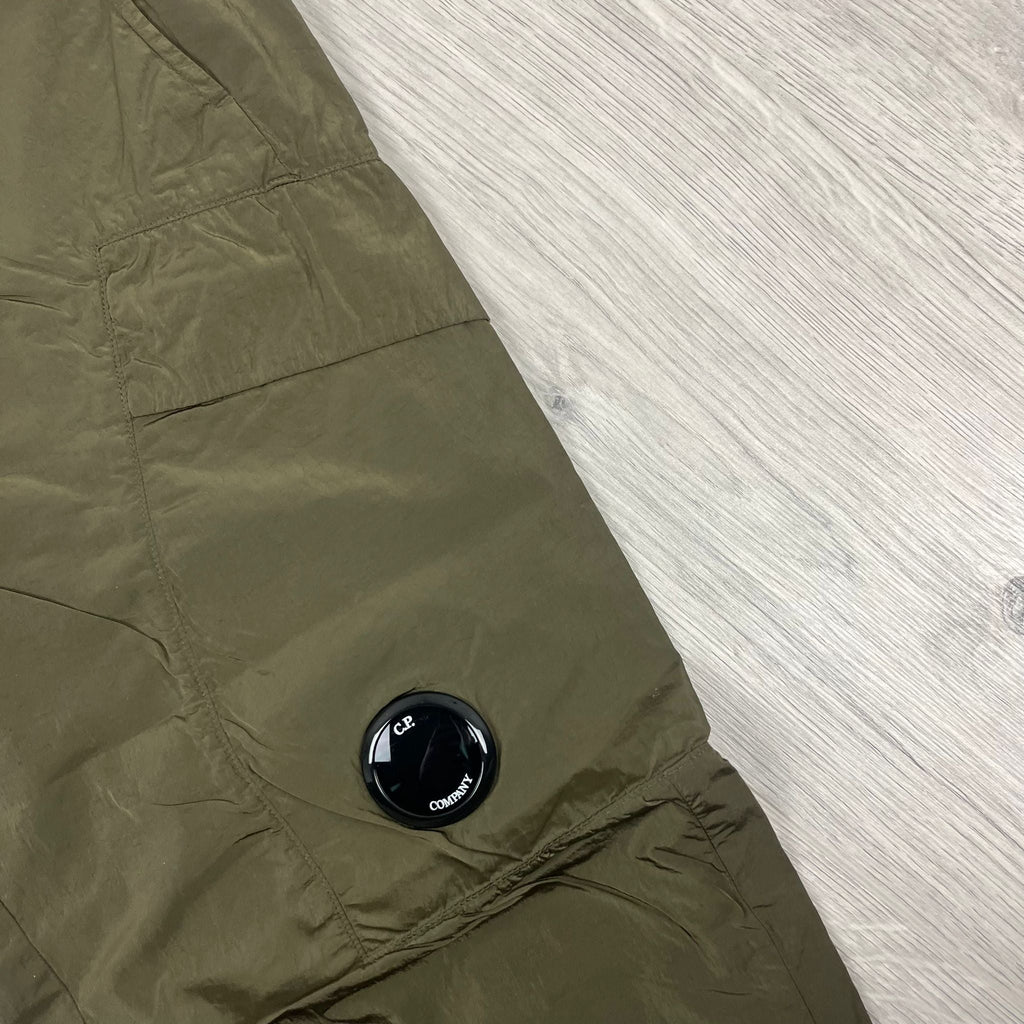 CP Company Chrome Cargo Trousers - Ivy Green Ironleague
