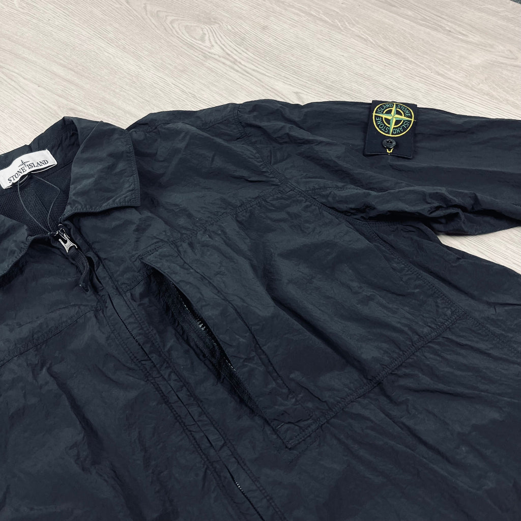 Stone Island Metal Overshirt - Black Ironleague
