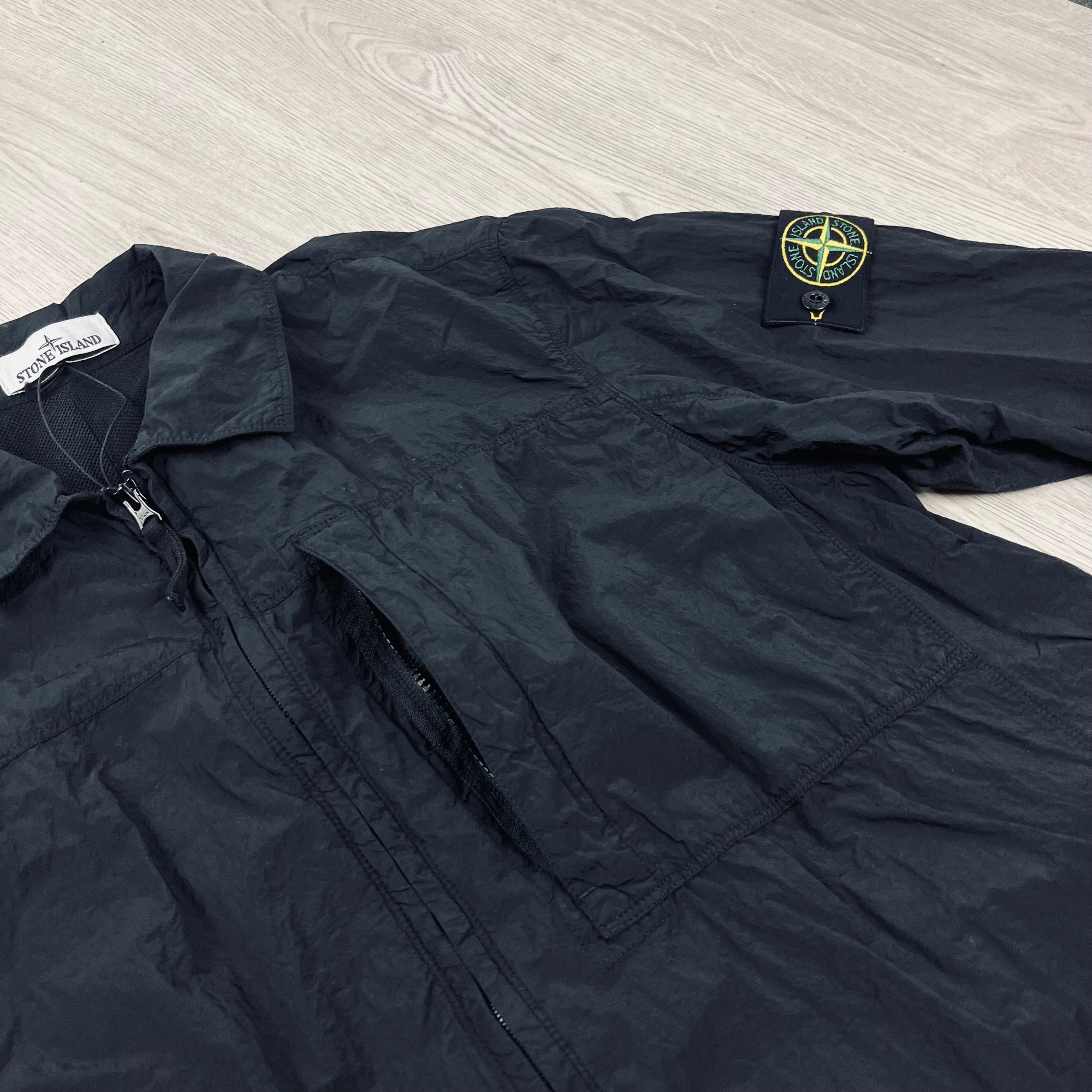 Stone Island Metal Overshirt - Black Ironleague