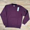 CP Company Diagonal Raised Lens Sweatshirt in Potent Purple Ironleague