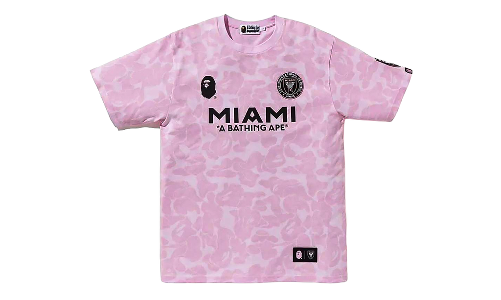 BAPE BAPE x Inter Miami CF Camo Tee Pink 1J72 109 902 PINK