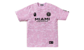 BAPE BAPE x Inter Miami CF Camo Tee Pink 1J72 109 902 PINK