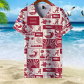 LIMITED EDITION - NEW CUSTOMIZED FBS NCAA08 ABC AB CRIMSON TIDE V-NECK FEMALE SHIRT