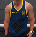 FINAL SALE - NEW CUSTOMIZED NBA08 DNU DENVER NUGGETS UNISEX TANK TOP