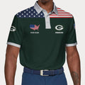 LIMITED EDITION - NEW CUSTOMIZED NFL08 GBP GREEN BAY PACKERS POLO SHIRT