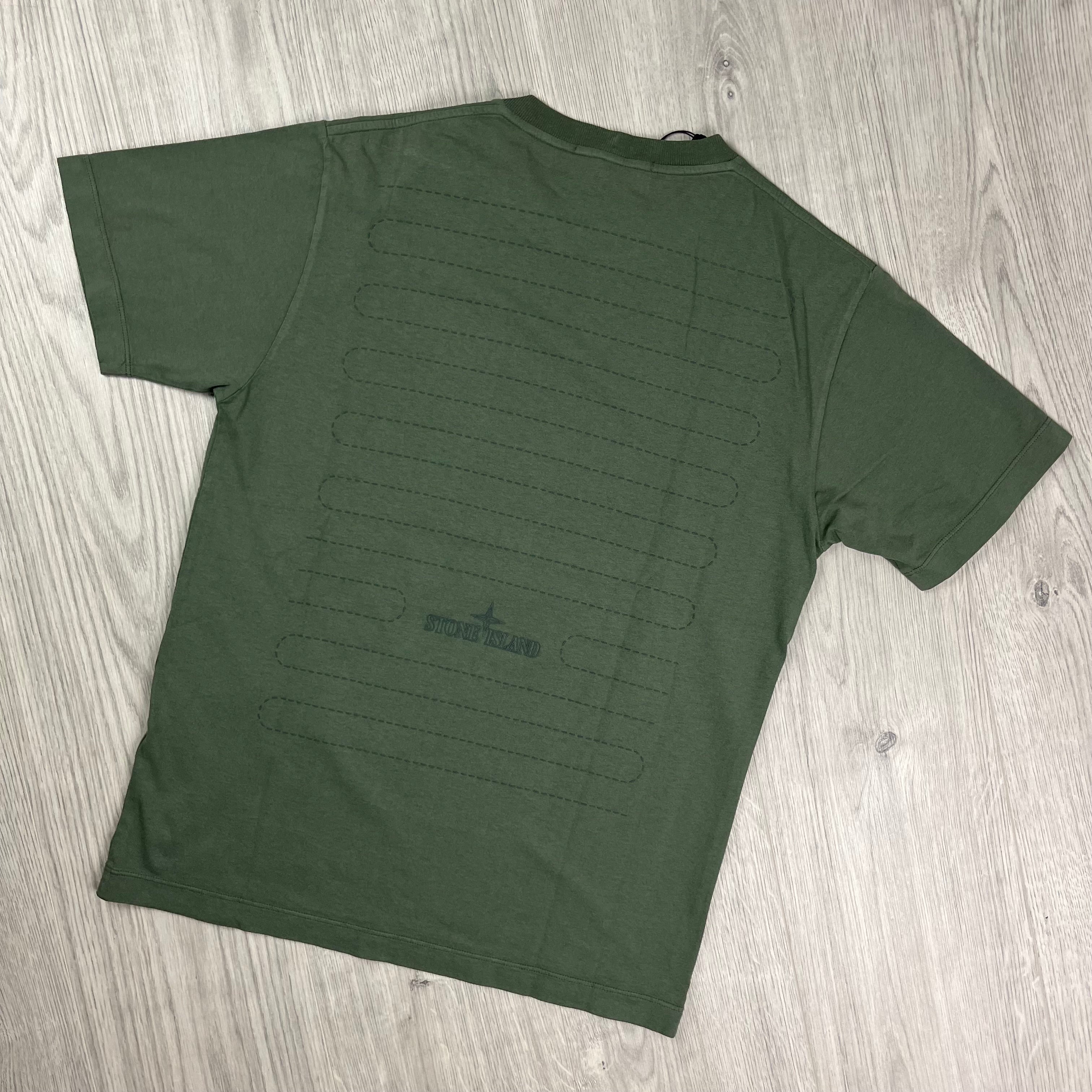 Stone Island Printed T-Shirt - Musk Ironleague