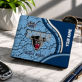 FINAL CLEARANCE NCAA MFF09 MBB MAINE BLACK BEARS LEATHER WALLET