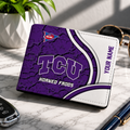 MEGA SALE NCAA FBS09 THF TCU HORNED FROGS LEATHER WALLET