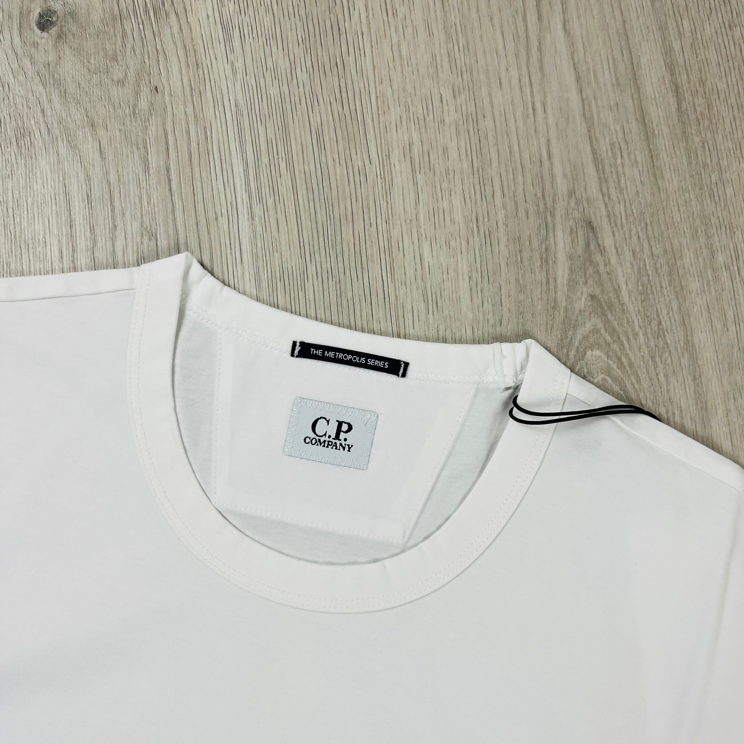 CP Company Metropolis T-Shirt - White Ironleague