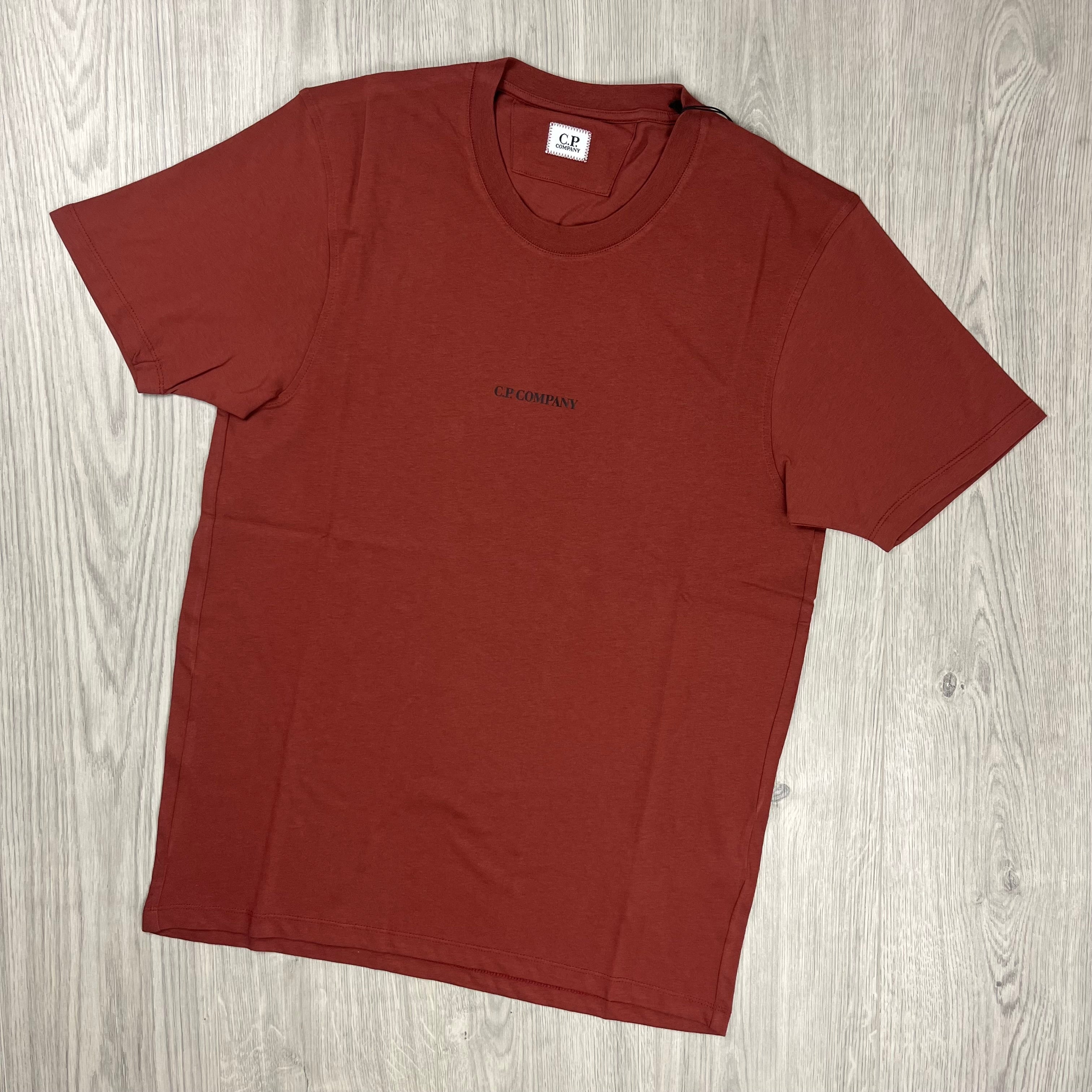 CP Company Printed T-Shirt - Henna Ironleague