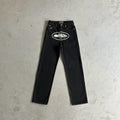 Corteiz Island Baggy Jeans - Black Ironleague