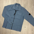 CP Company Zip Overshirt - Flint Stone Ironleague
