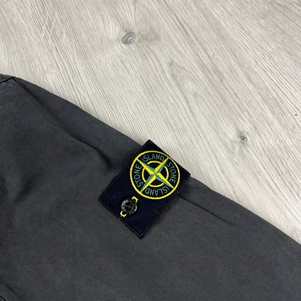 Stone Island Zip Overshirt - Charcoal Ironleague
